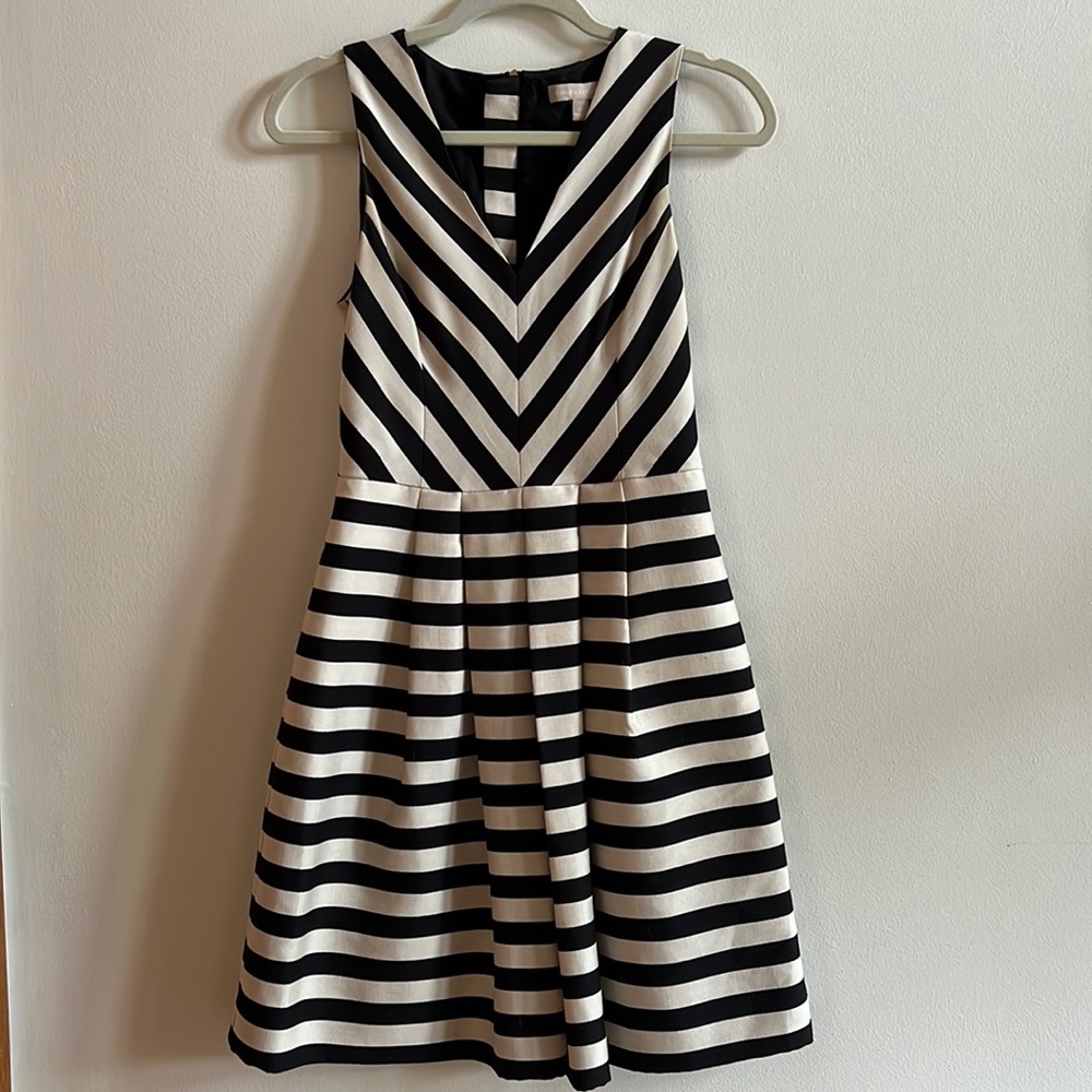 Banana Republic Striped mini dress.